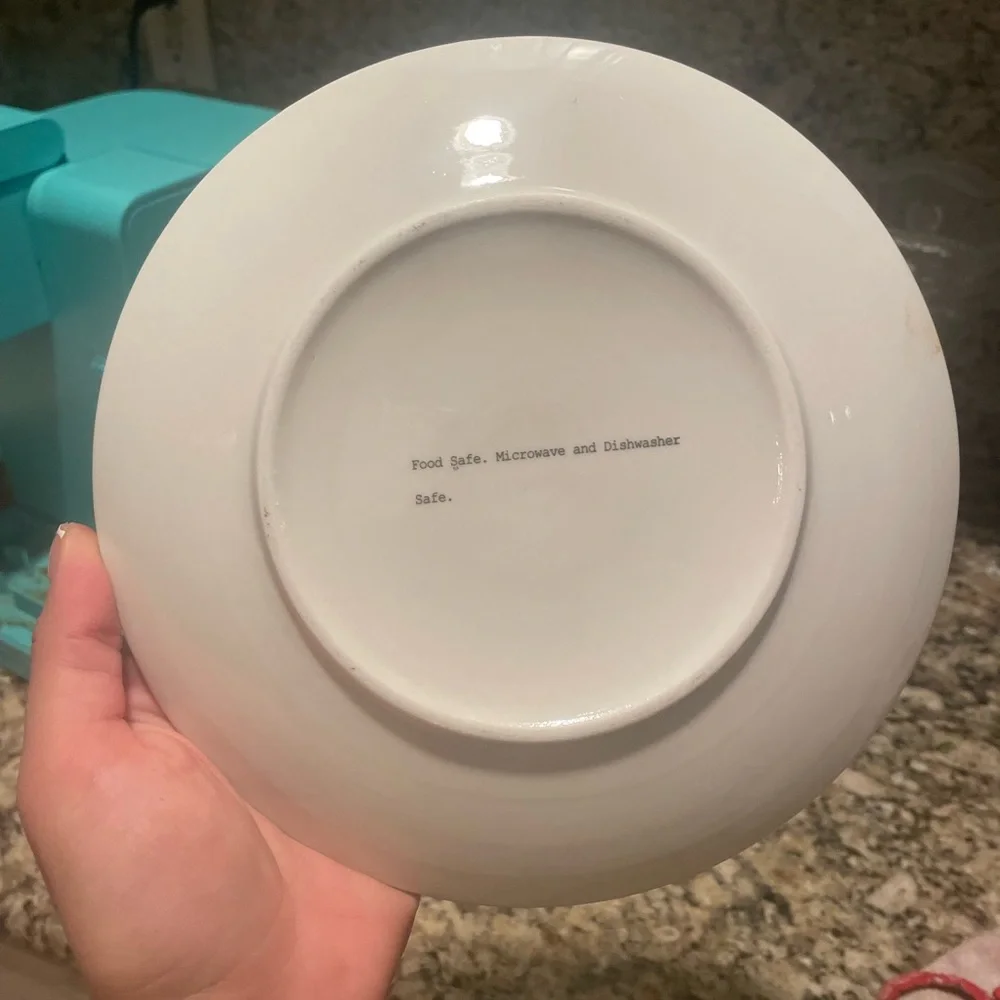 Super cute Merry Christmas plate